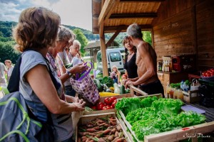 ferme des bouillons marché aux jardins de Repainville. Photo Sigrid Daune